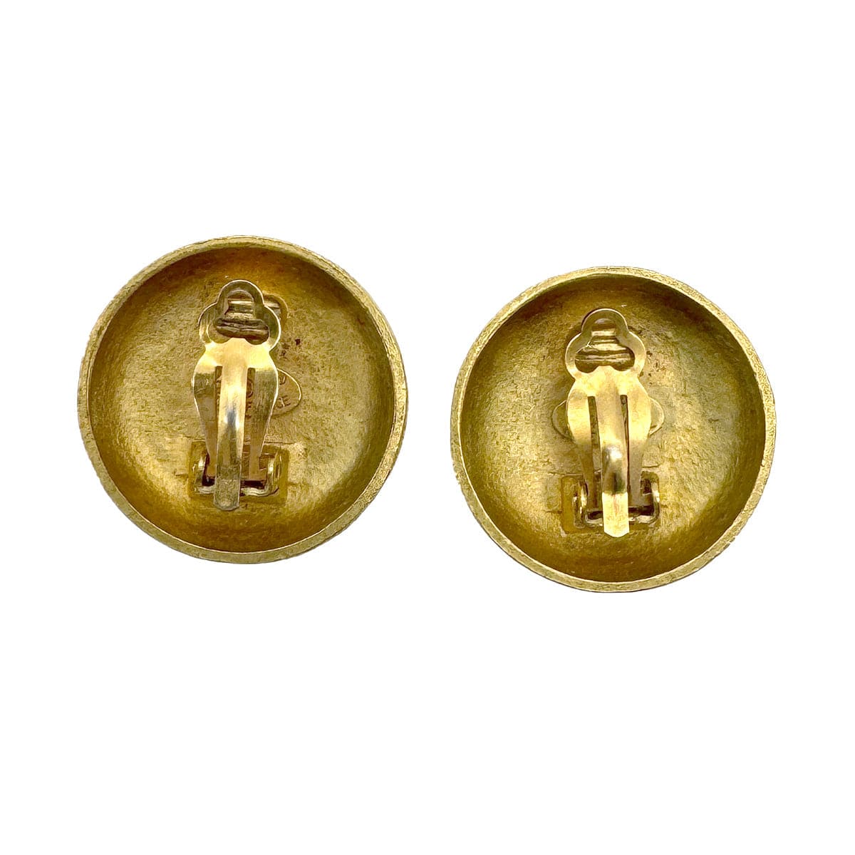 CHANEL VINTAGE EARRINGS COCOMARK GOLD 94A 90270387