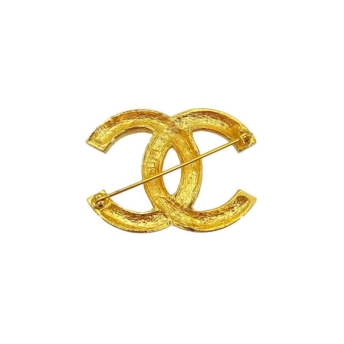CHANEL VINTAGE COCOMARK BROOCH RHINESTONE ACCESSORY 90270880