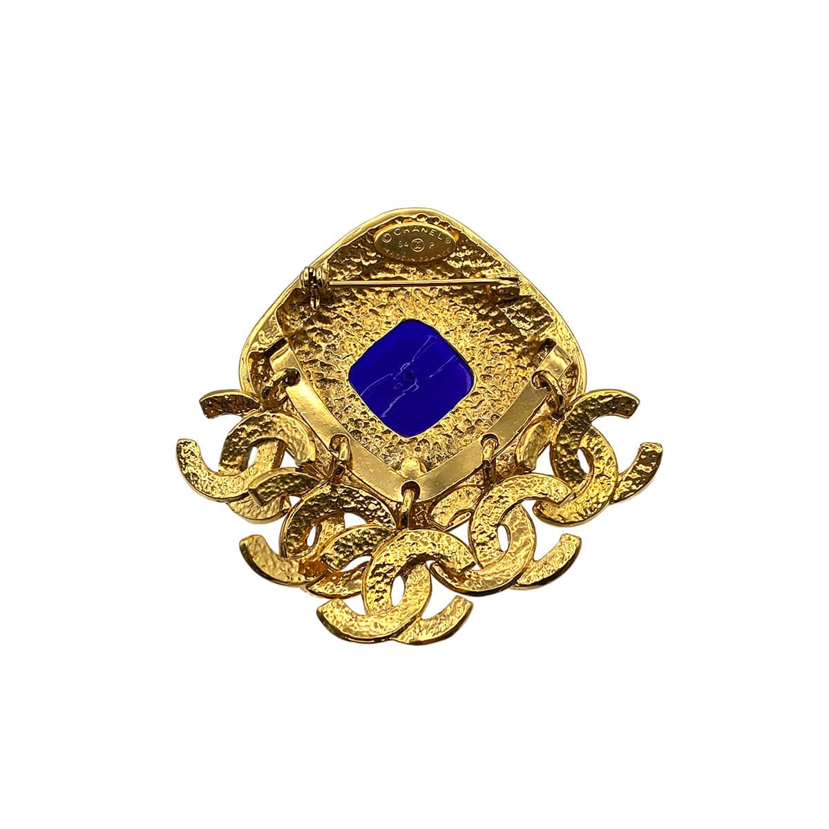CHANEL VINTAGE COCOMARK RHOMBUS BROOCH ACCESSORY 94P 90271281