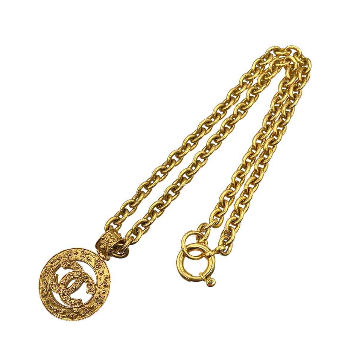 CHANEL VINTAGE NECKLACE COCOMARK ACCESSORY 94A 90271300