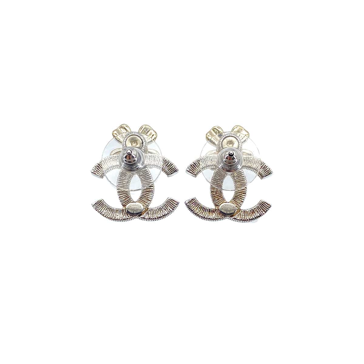 CHANEL EARRINGS COCOMARK RHINESTONE  ACCESSORY B24K 90272357