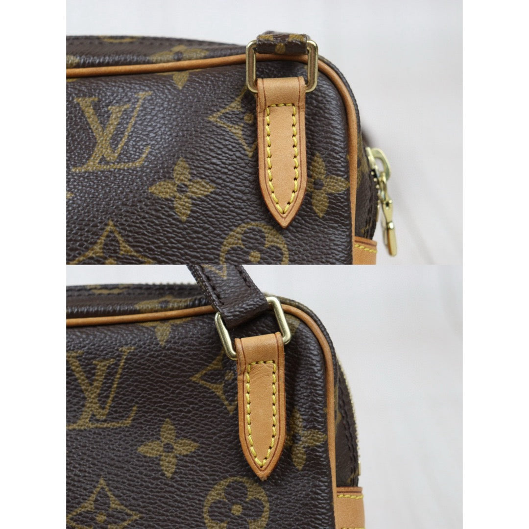 Very Good ( Rank A)｜LV Monogram Pochette Marley Bandolier Shoulder Bag｜24072309