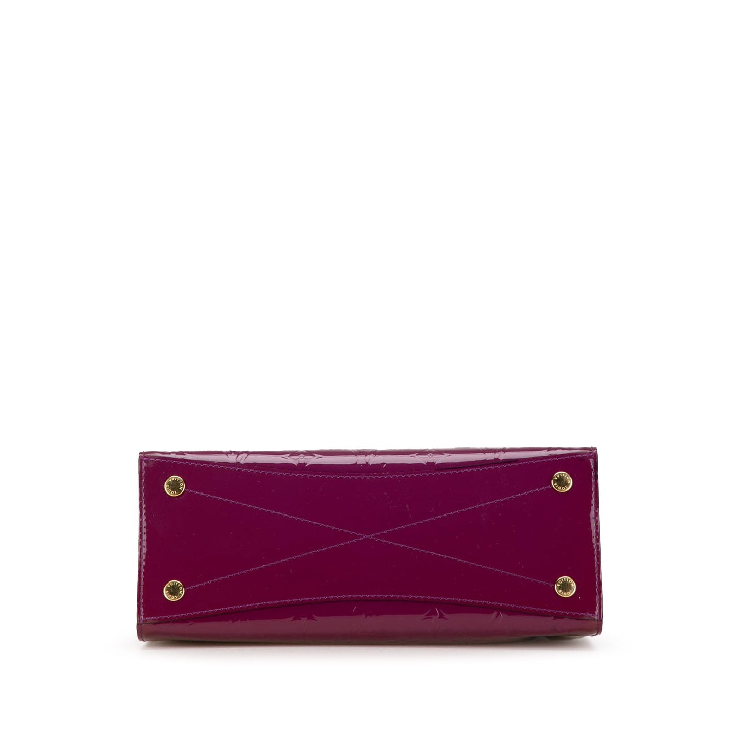 Purple Louis Vuitton Monogram Vernis Virginia PM Shoulder Bag