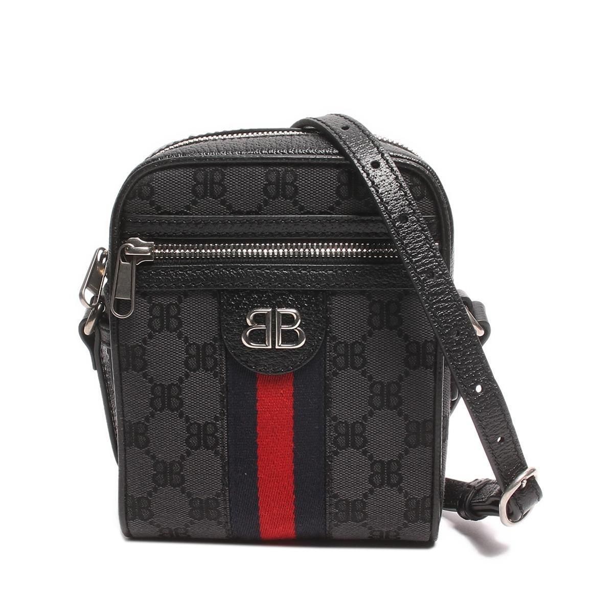 Gucci X Balenciaga The Hacker Project Phone Bag - Black Shoulder Bags, Handbags ITQNZMCCFUE