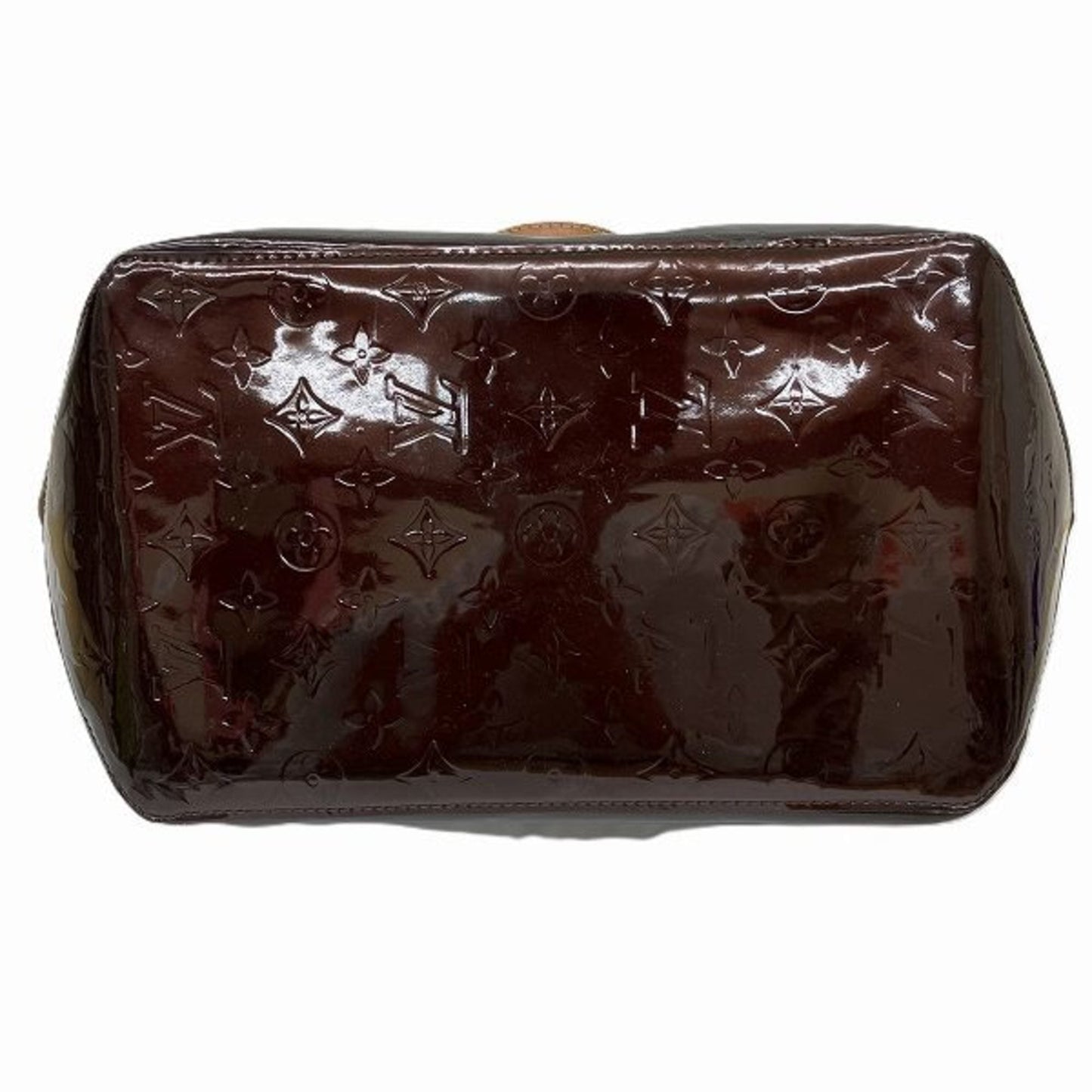 Louis Vuitton Galle Monogram Patent Leather Tote Bag