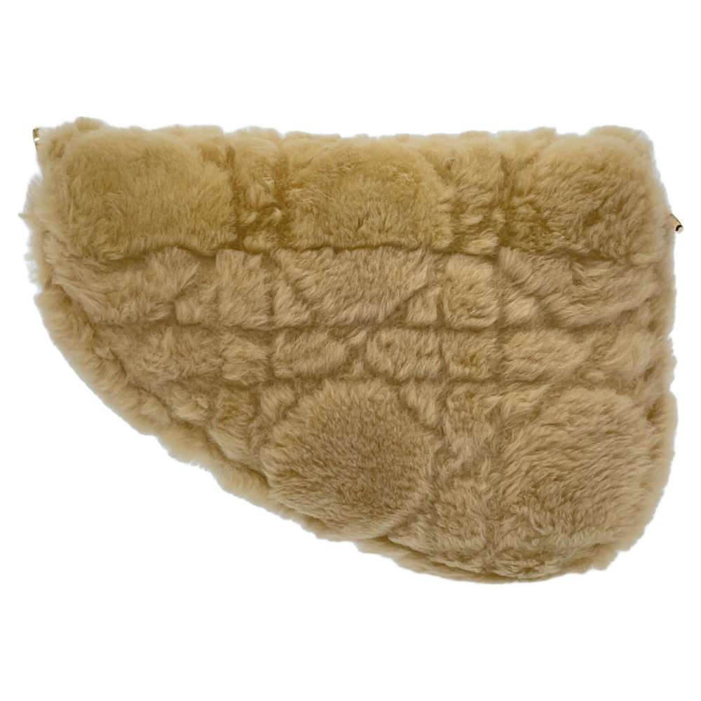 Dior saddle bag ERLCollaboration Beige 1ADPO076SHC_H160 Fur