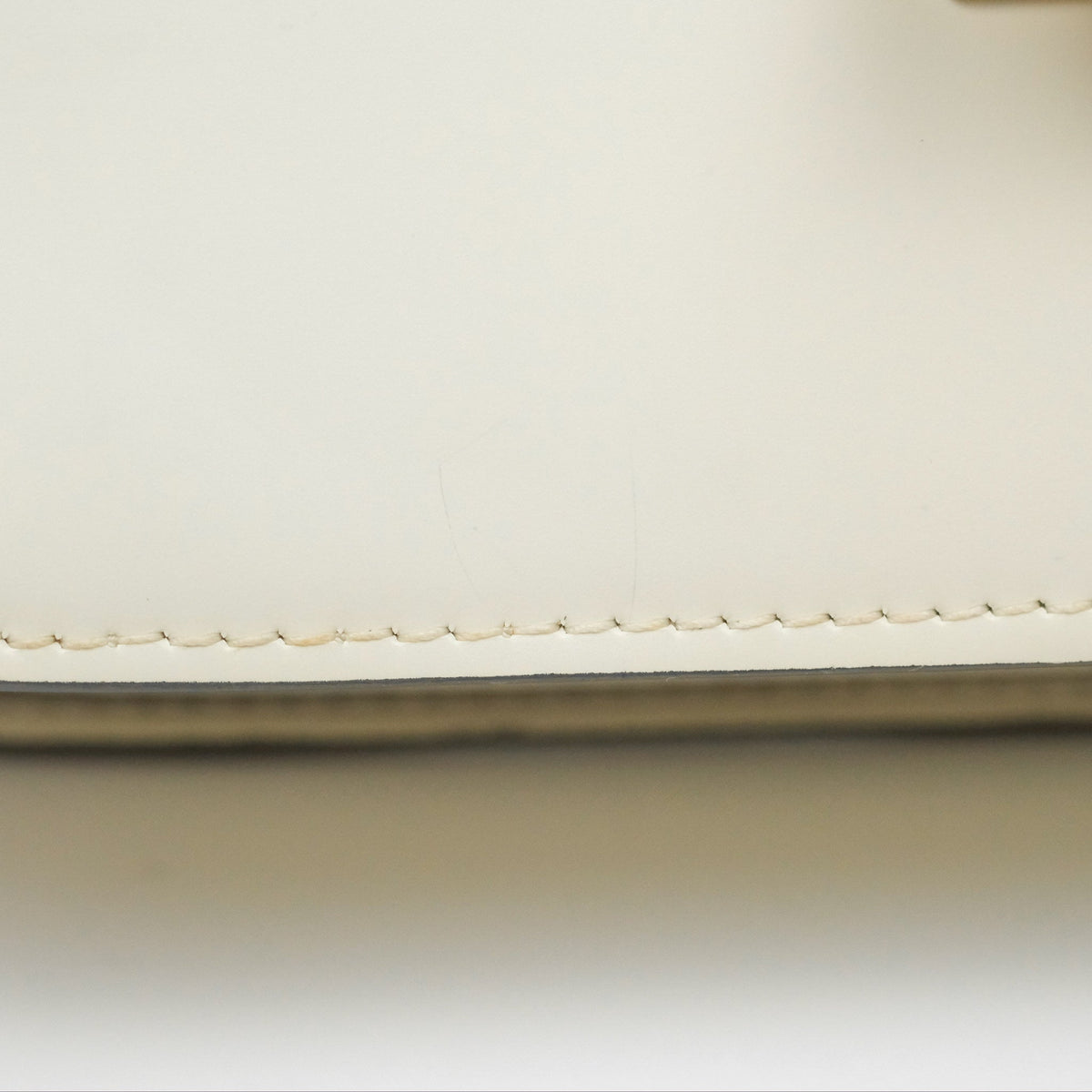 Celine Medium Classic Box Flap White Patent Gold Hardware
