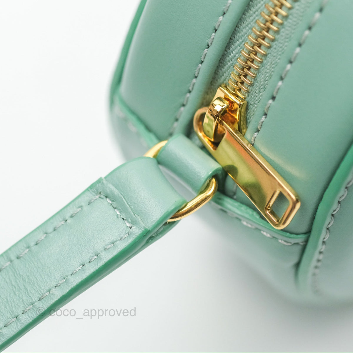 Celine Oval Bag Cuir Triomphe Ice Mint Calfskin