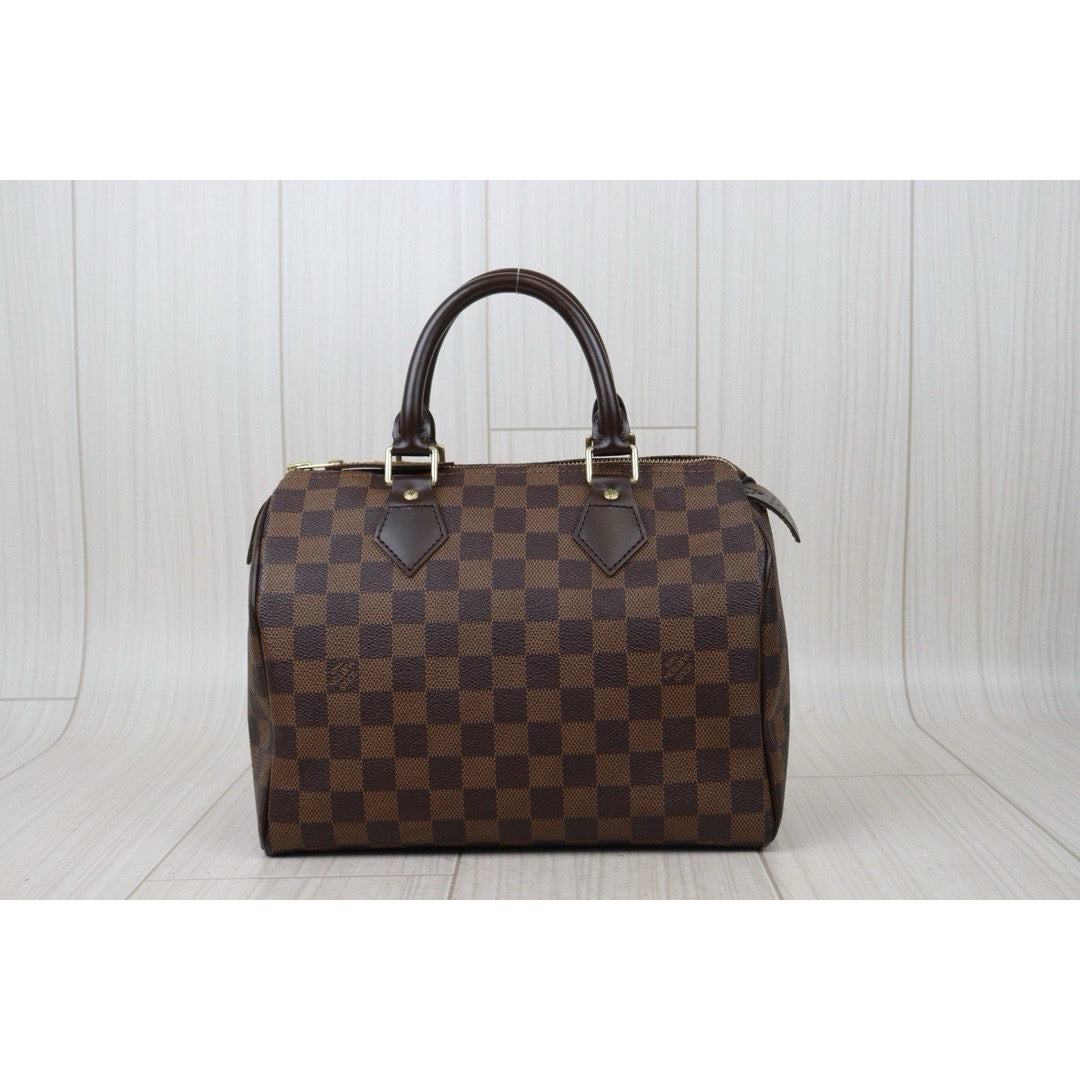 Rank AB｜ LV Damier Speedy 25 Hand Bag ｜24070207