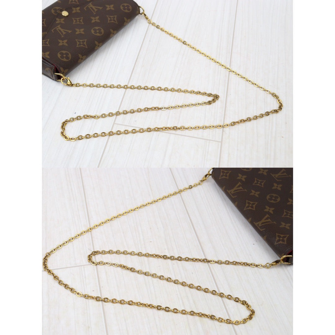 Rank AB ｜LV Monogram Pochette Felicie Shoulder Bag｜S24061719