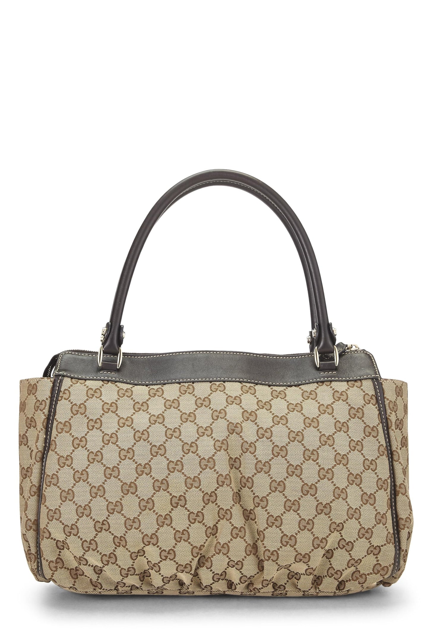 Gucci, Original GG Canvas Abbey Zip Tote, Brown