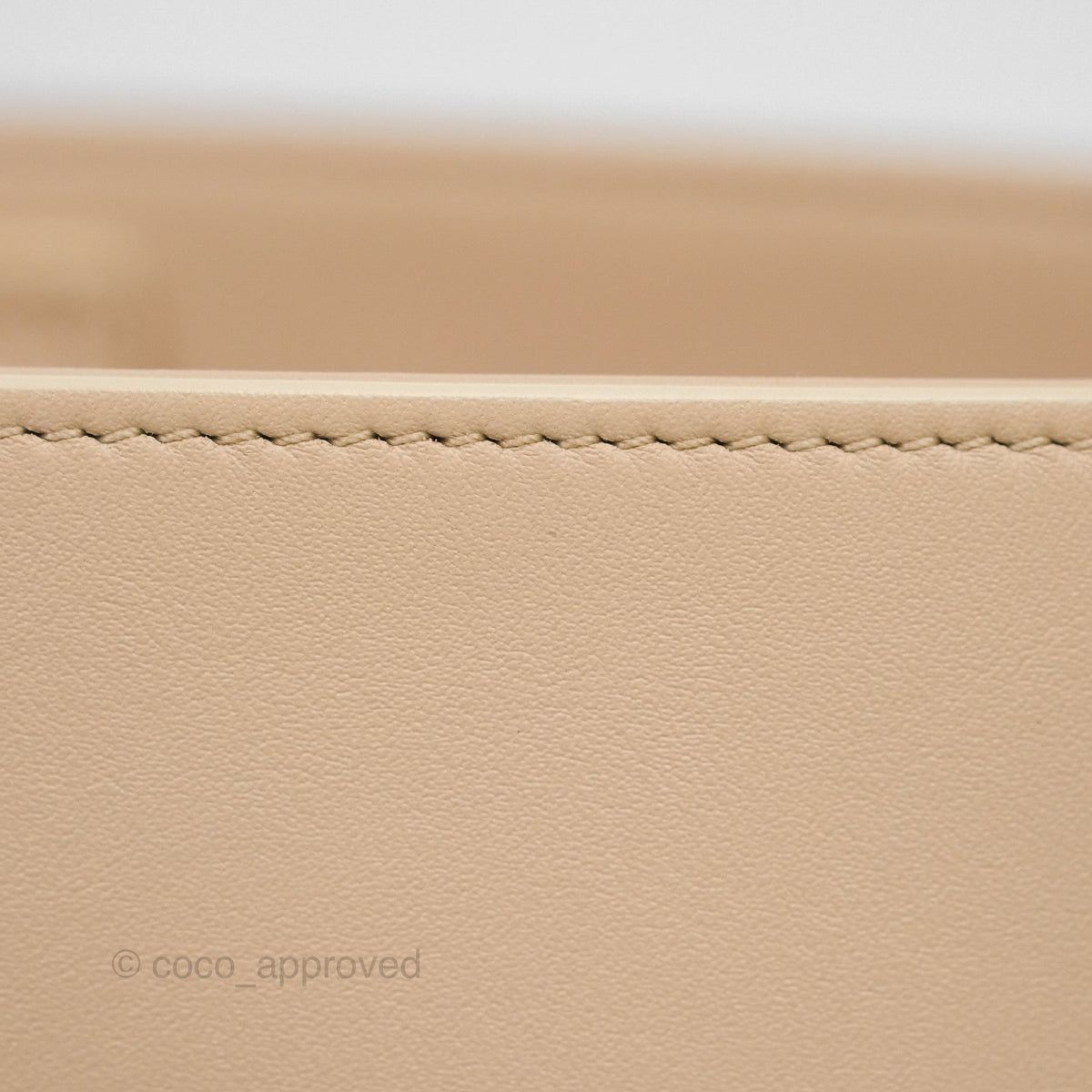 Celine Small Bucket Cuir Triomphe Calfskin Nude