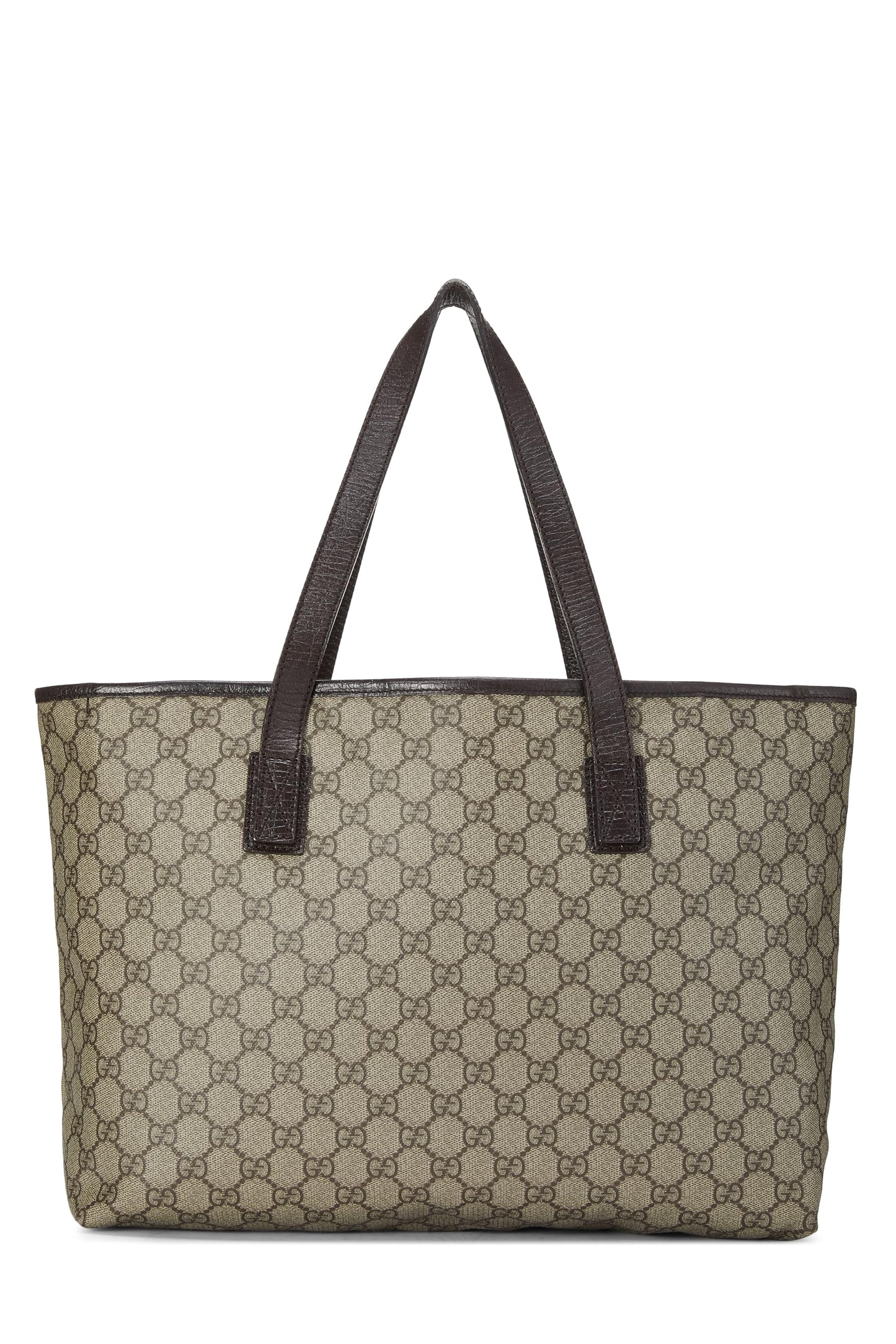 Gucci, Original GG Supreme Canvas Tote Large, Brown