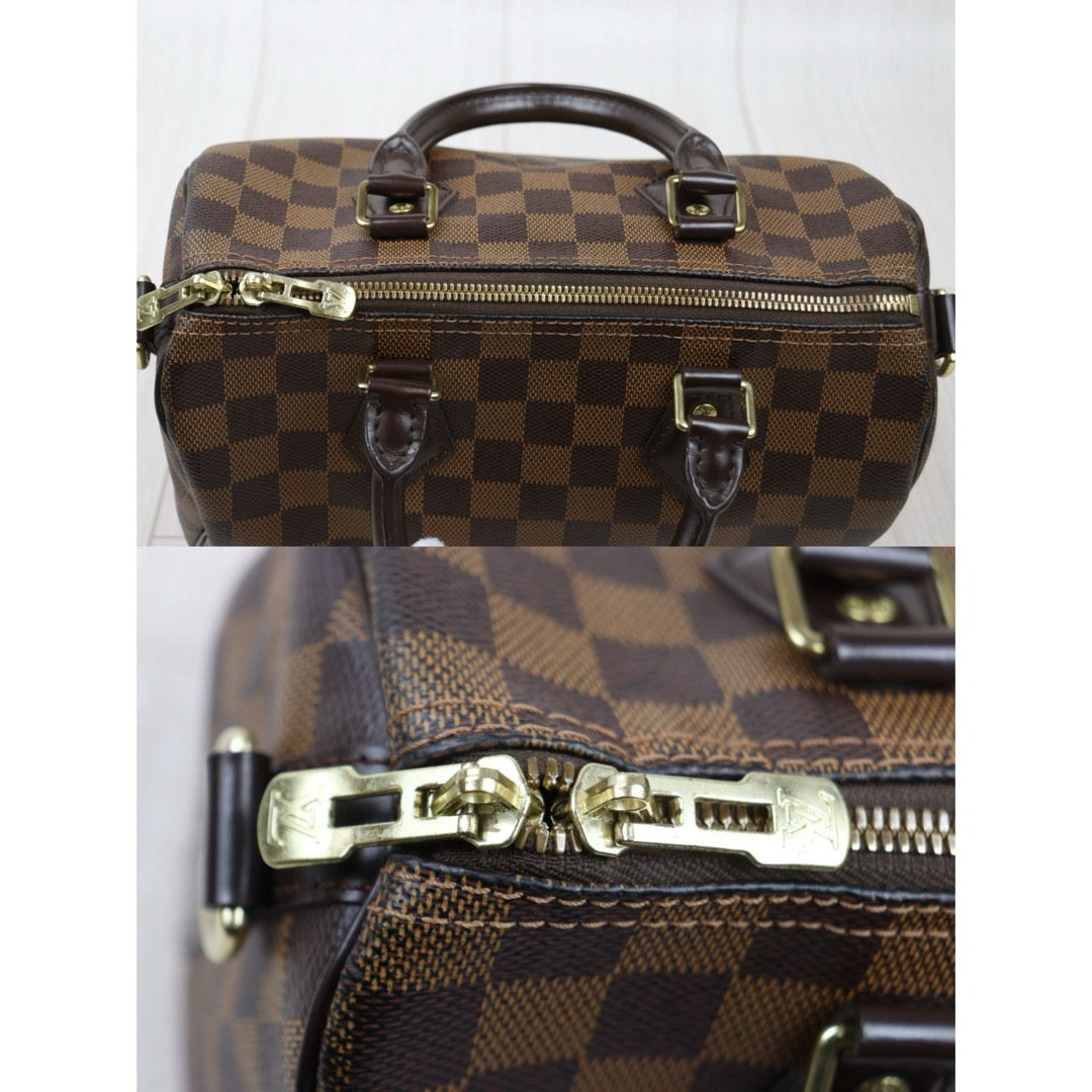 Good ( Rank AB)｜ LV Damier Speedy 25 Hand Bag With Shoulder Strap｜S25021016