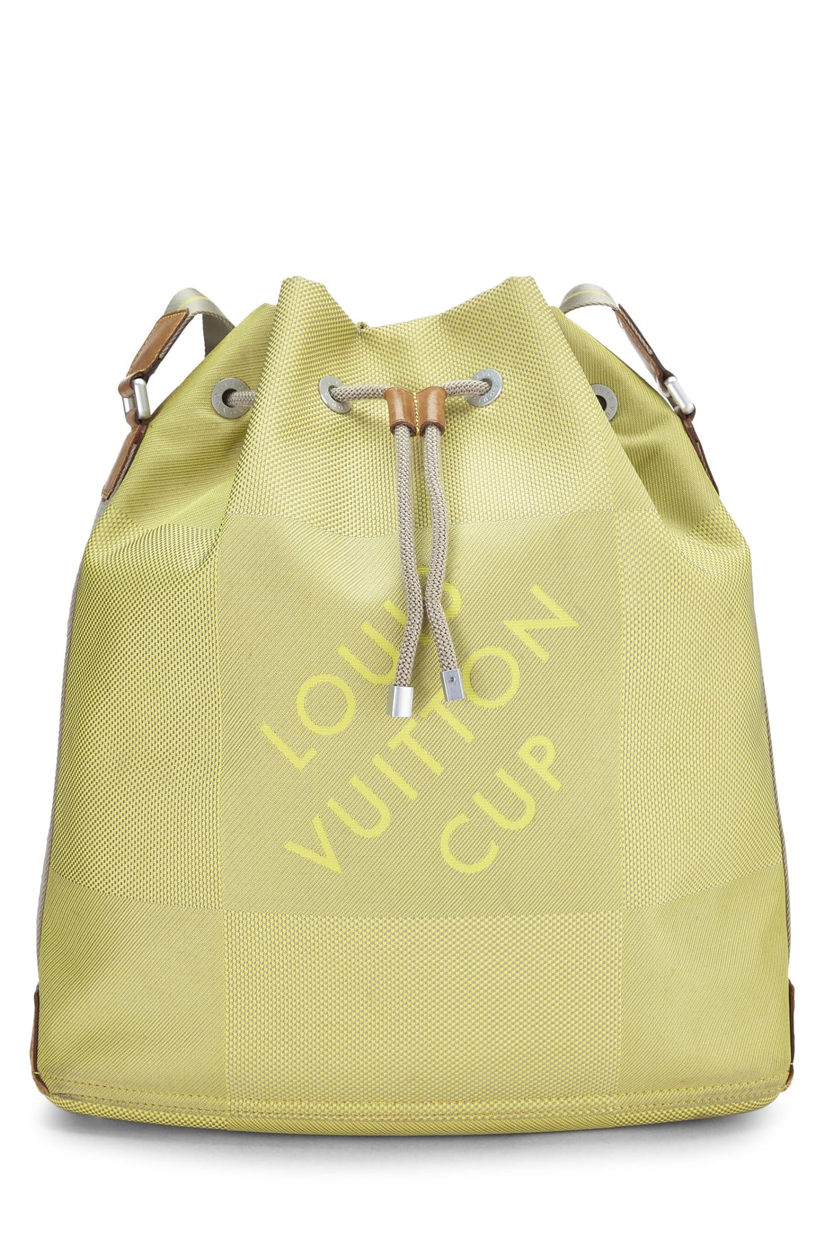 Louis Vuitton,  Yellow Damier Geant LV Cup Volunteer, Yellow