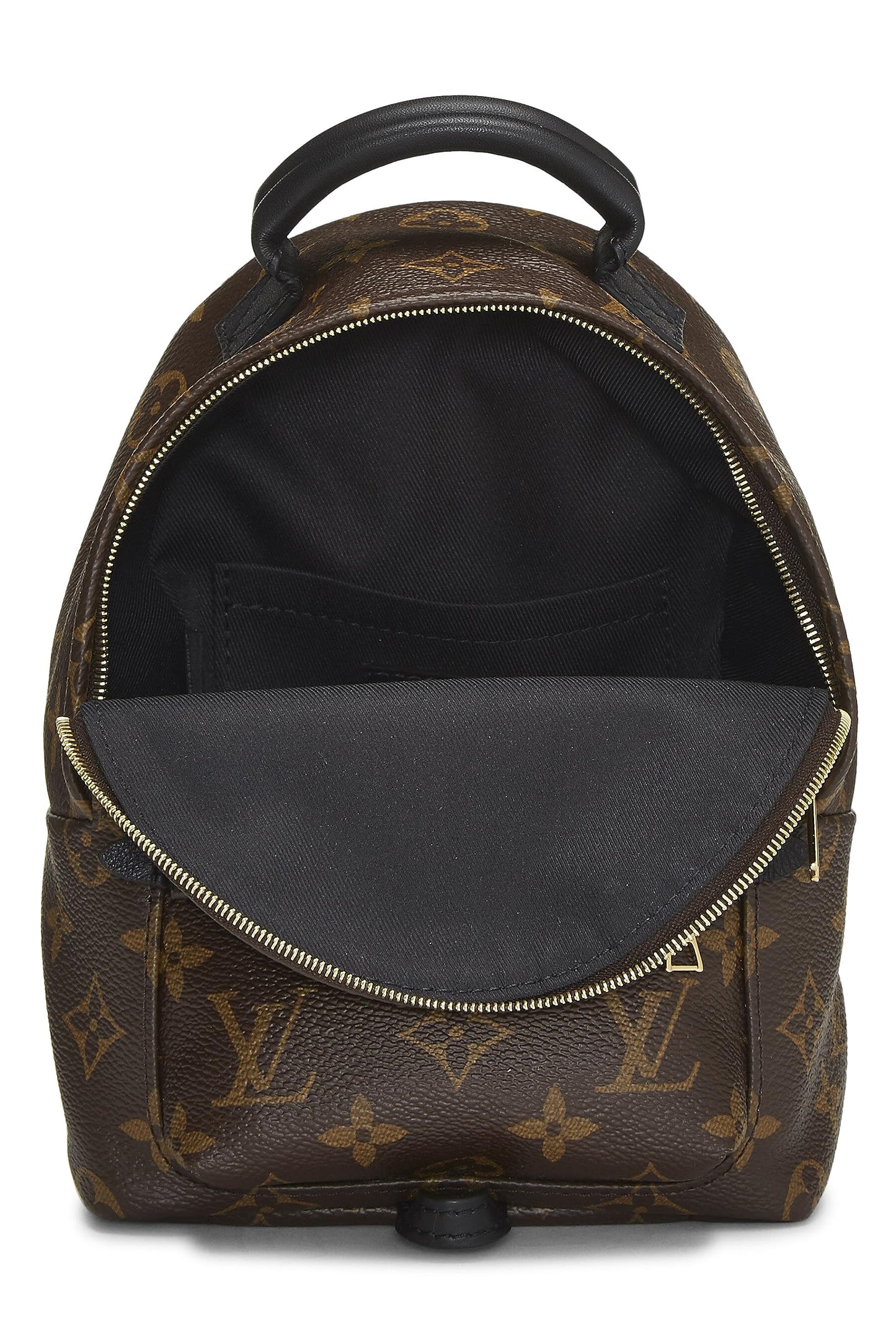 Louis Vuitton,  Monogram Canvas Palm Springs Backpack Mini, Brown