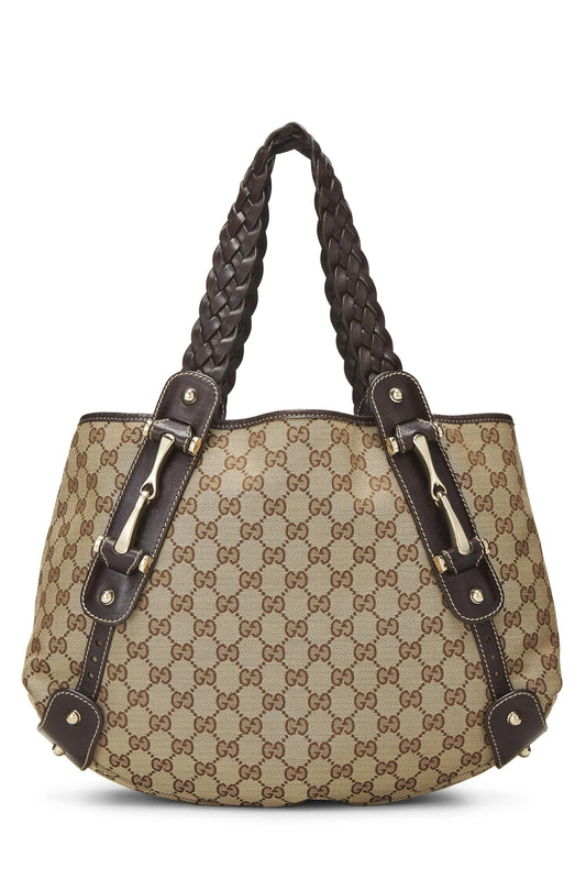 Gucci, Original GG Canvas Pelham Tote, Brown