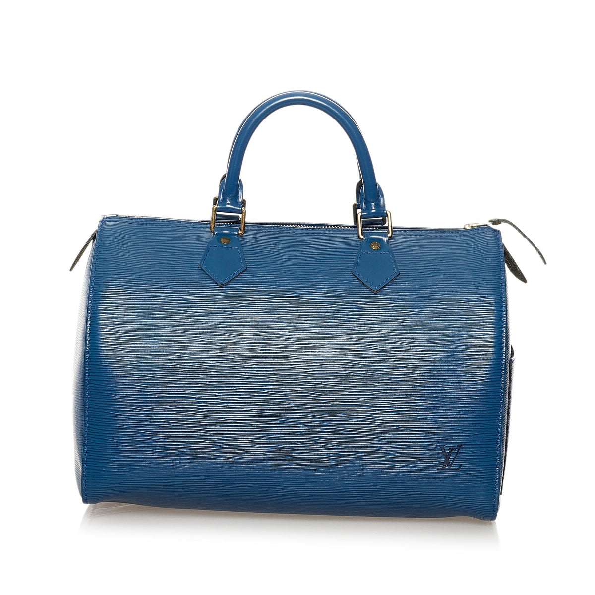 Louis Vuitton Speedy 30 Blue Epi