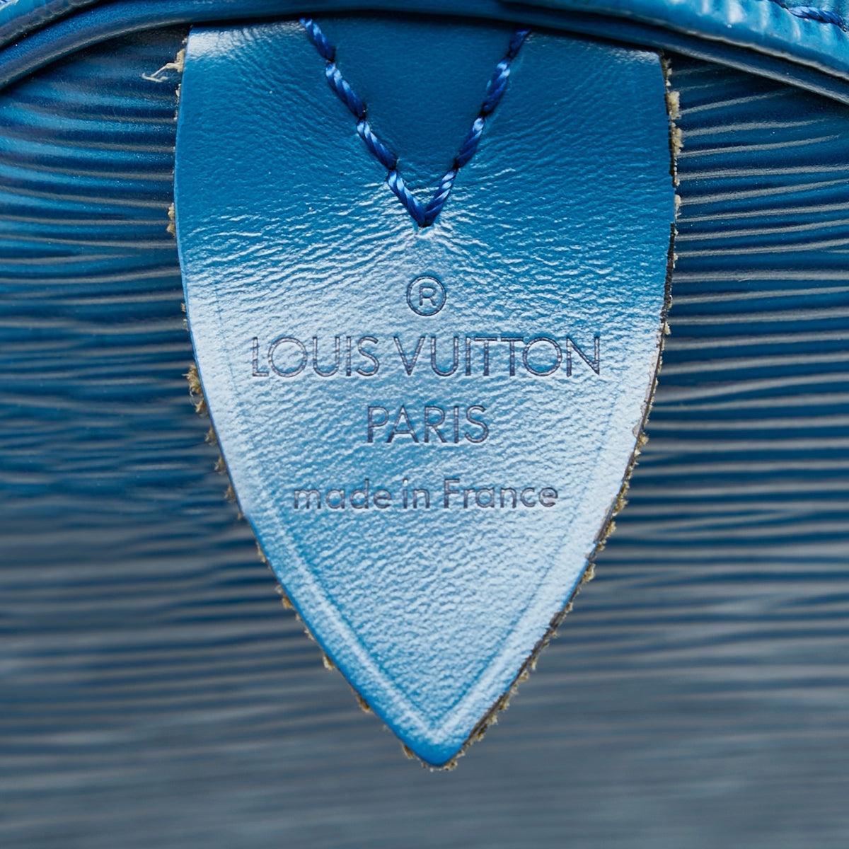 Louis Vuitton Speedy 30 Blue Epi
