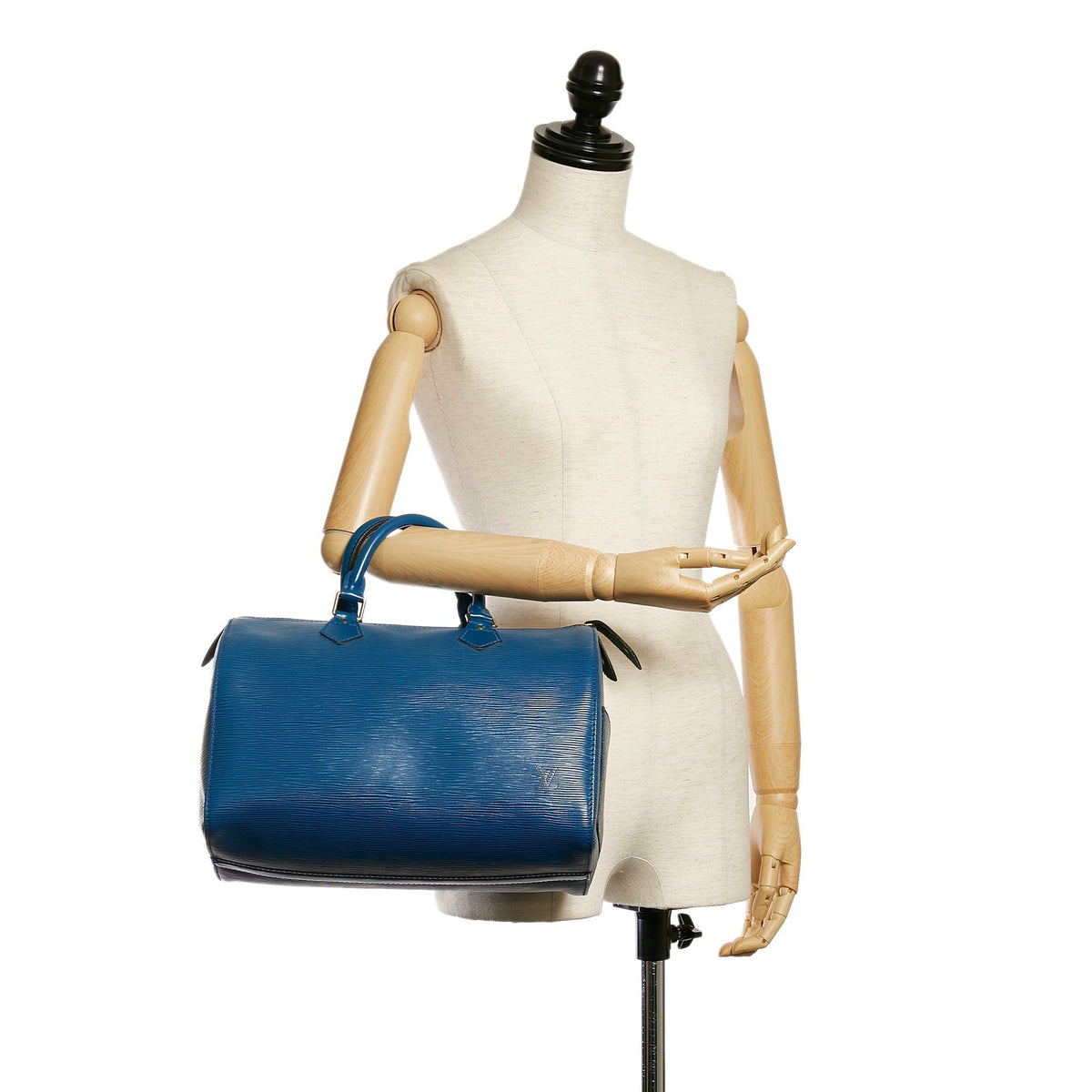 Louis Vuitton Speedy 30 Blue Epi