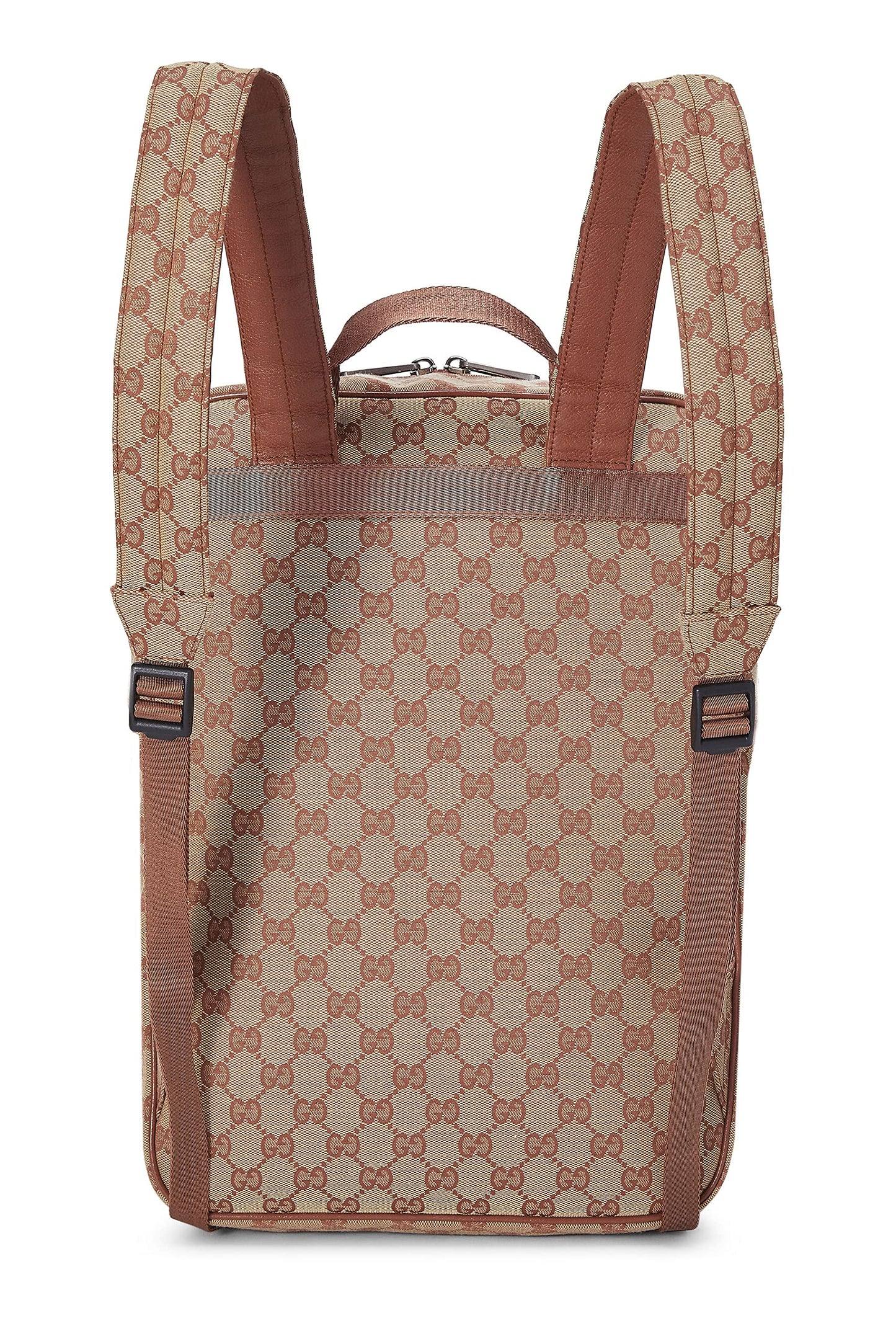 Gucci, Orange GG Canvas New York Yankees Backpack, Pink