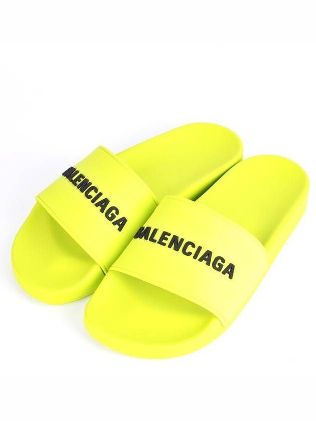 Luxury Balenciaga  Logo slide slipper sandals 39 260