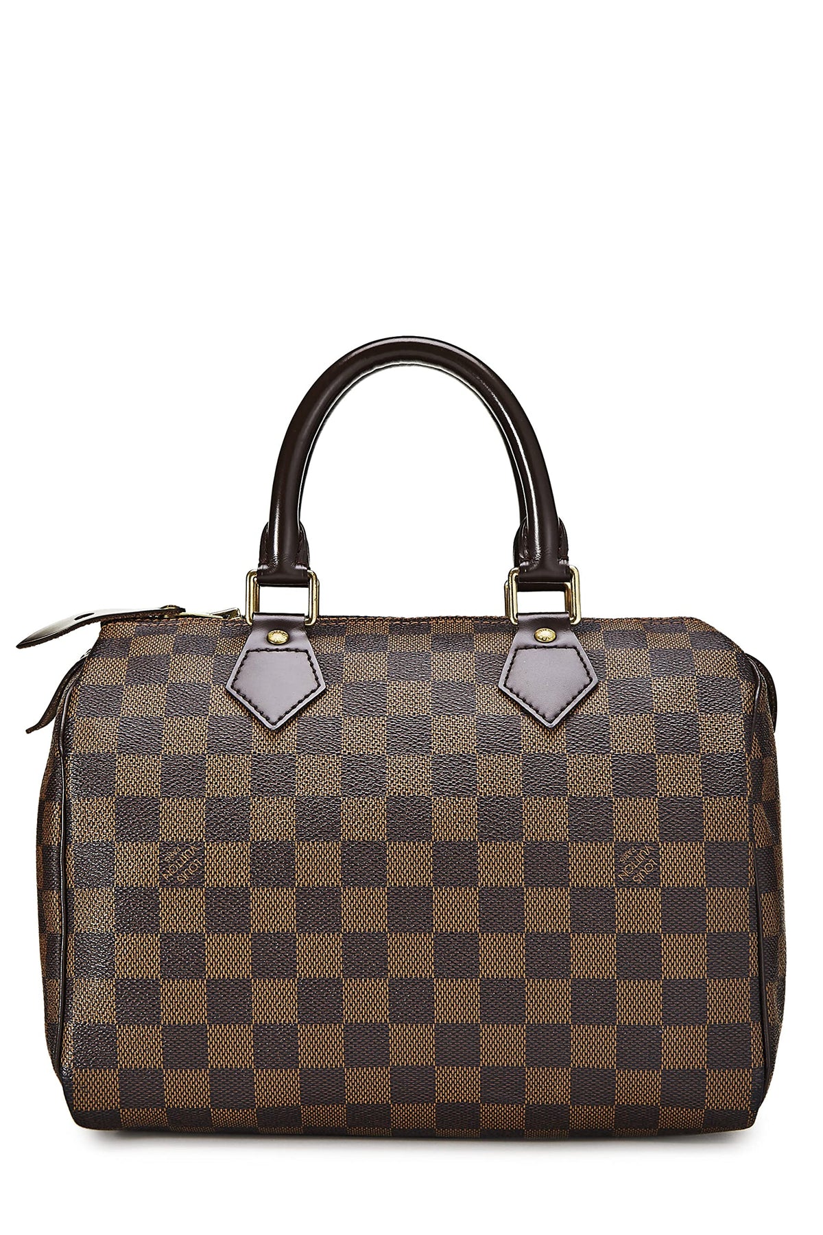Louis Vuitton,  Damier Ebene Speedy 25, Brown