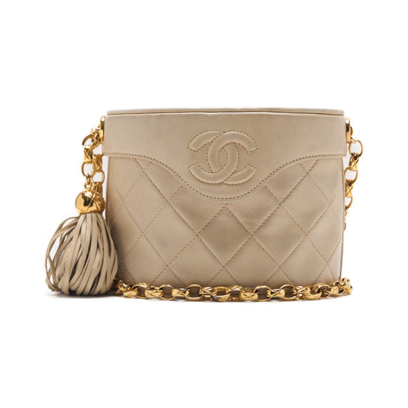 CHANEL CHANEL Matrasse Coco Visitor Chain Shoulder  Fringes  Beige (Gen Gold ) Shoulder Bag Mini Shoulder Bag  Bag Hybrid 【French】【 Ship】 Himalan Bookstore Online