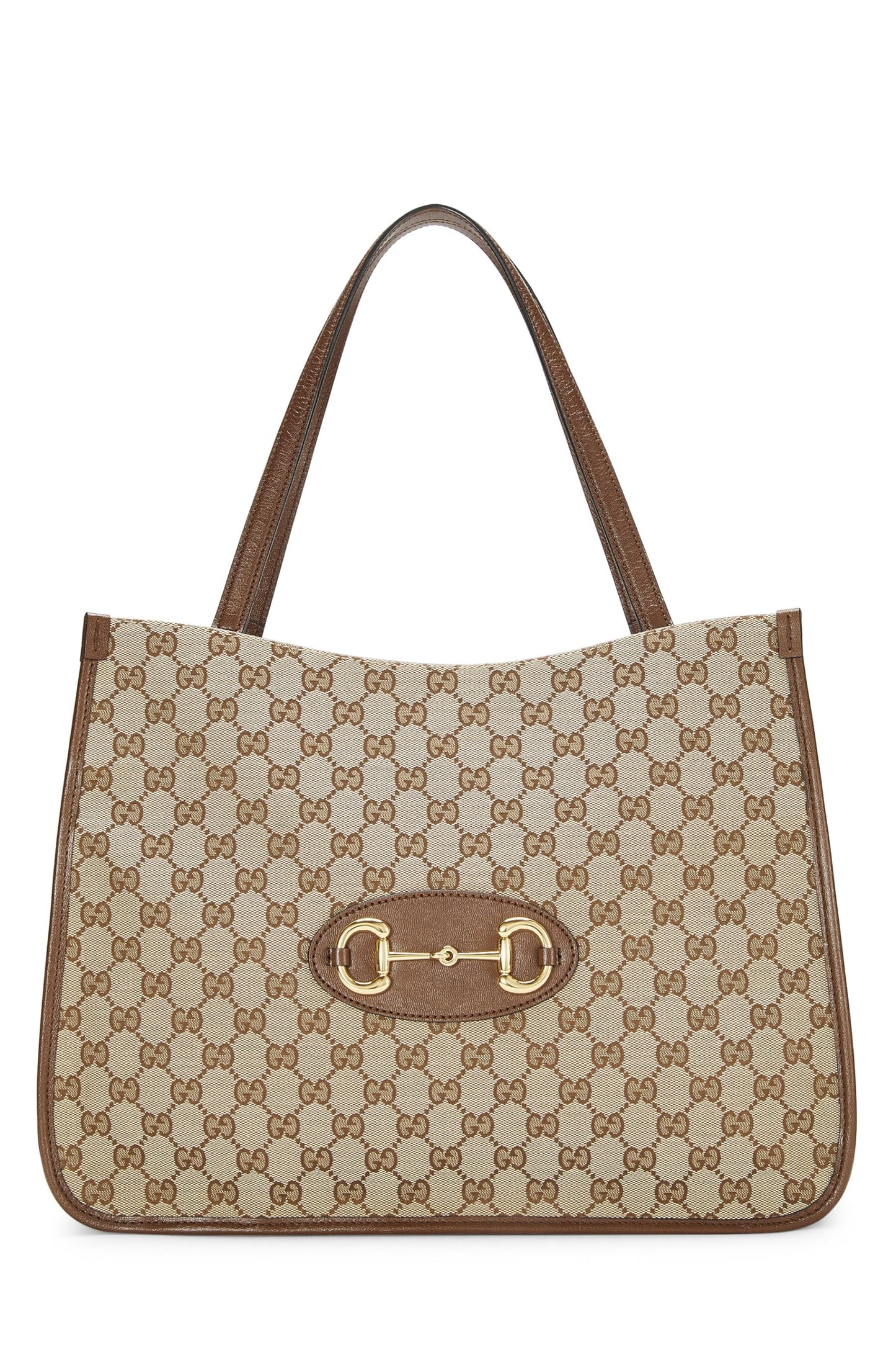 Gucci, Original GG Canvas Horsebit 1955 Tote, Brown