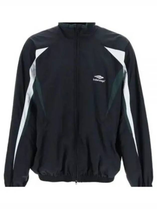 Luxury Balenciaga  3B Sports Icon Track Jacket Black