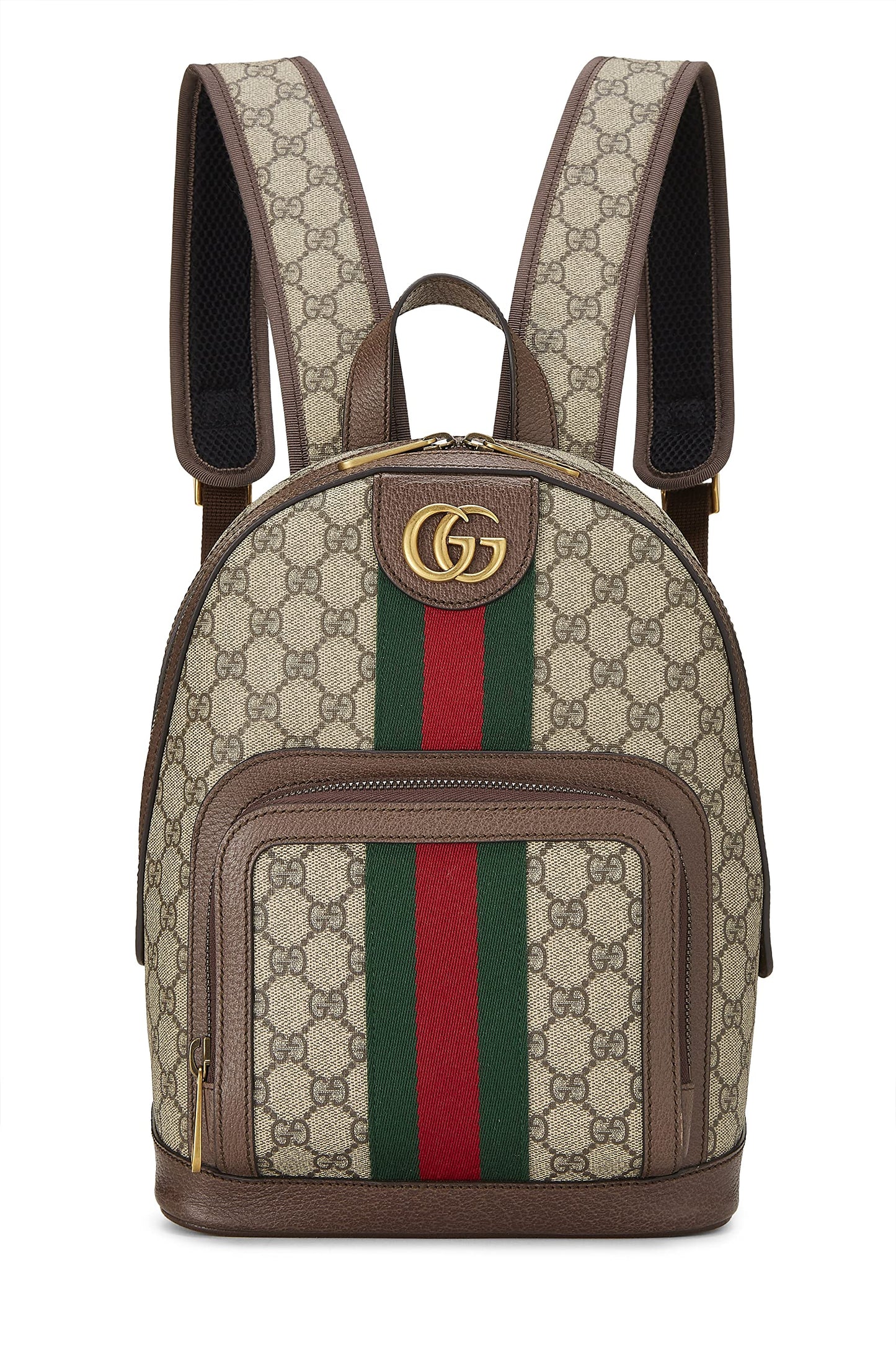 Gucci, Original GG Supreme Canvas Ophidia Backpack Small, Brown