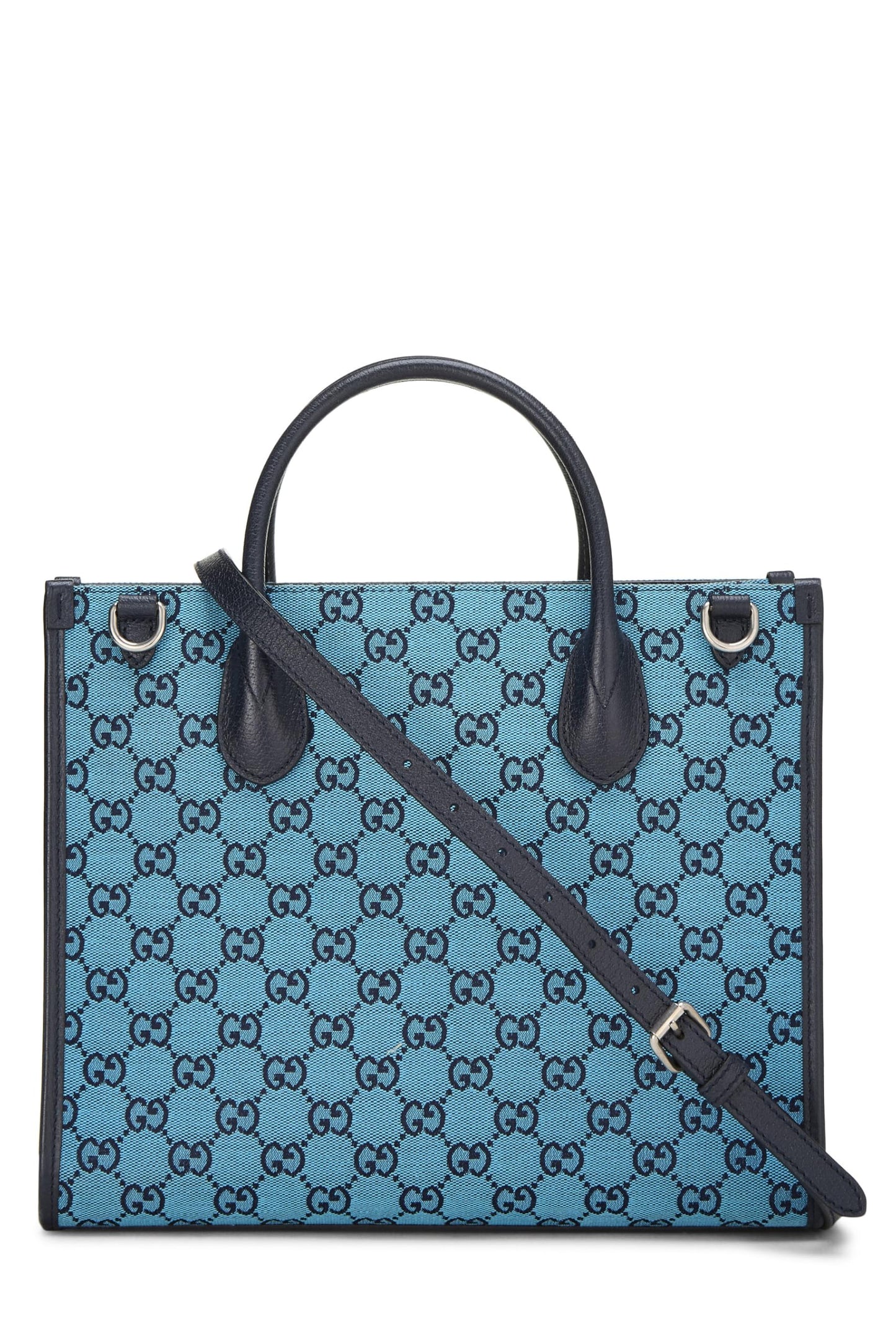 Gucci, Blue Original GG Canvas Tote Small, Blue
