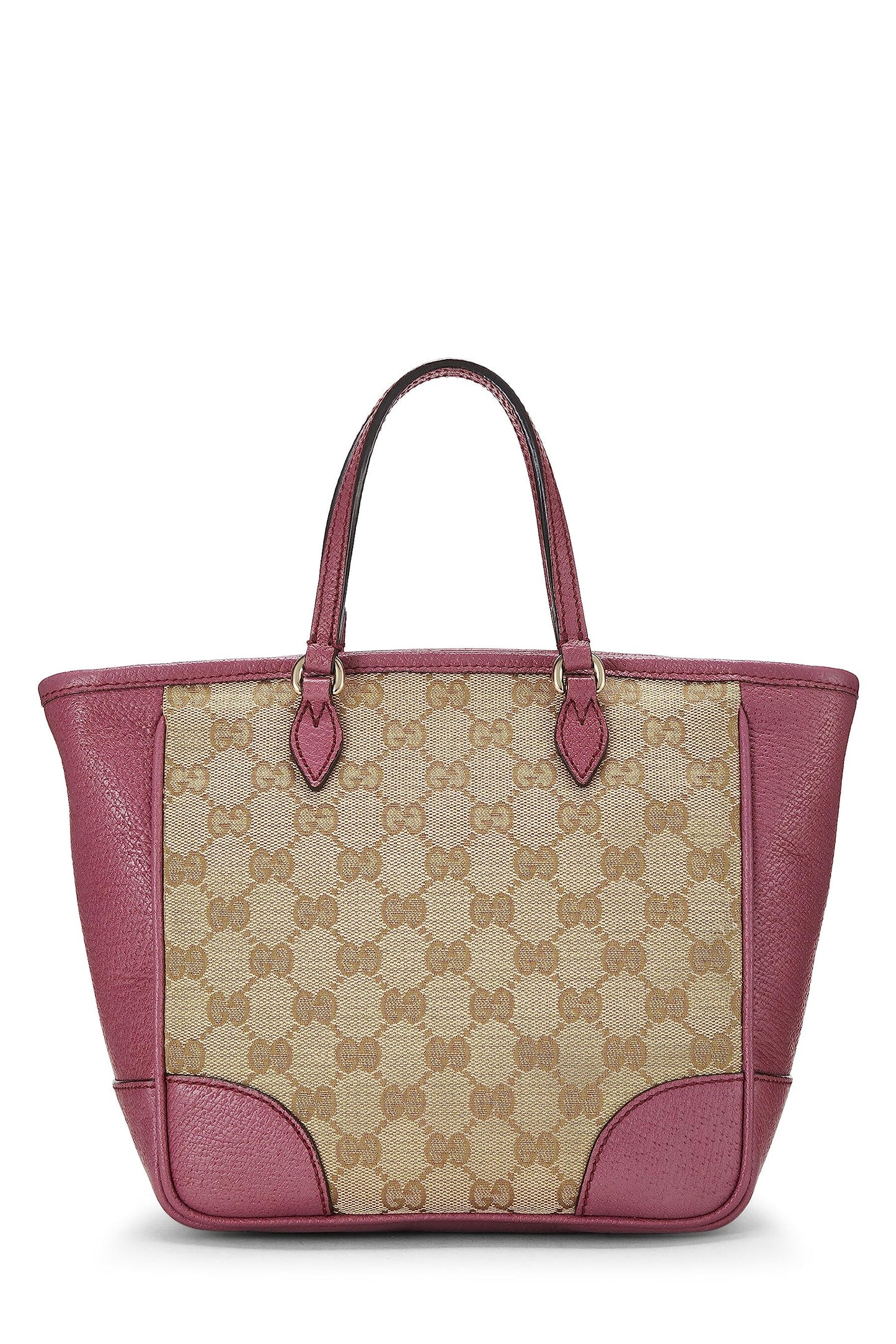 Gucci, Purple Original GG Canvas Bree Top Handle Tote Small, Purple