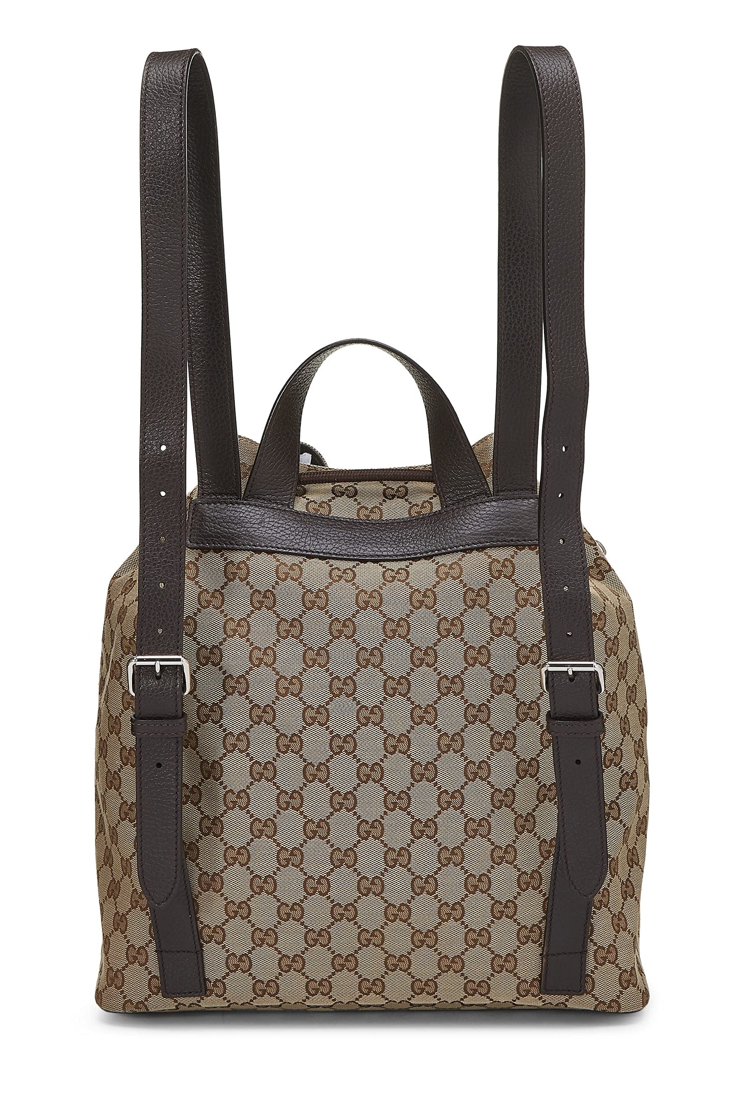 Gucci, Original GG Canvas Drawstring Backpack, Brown