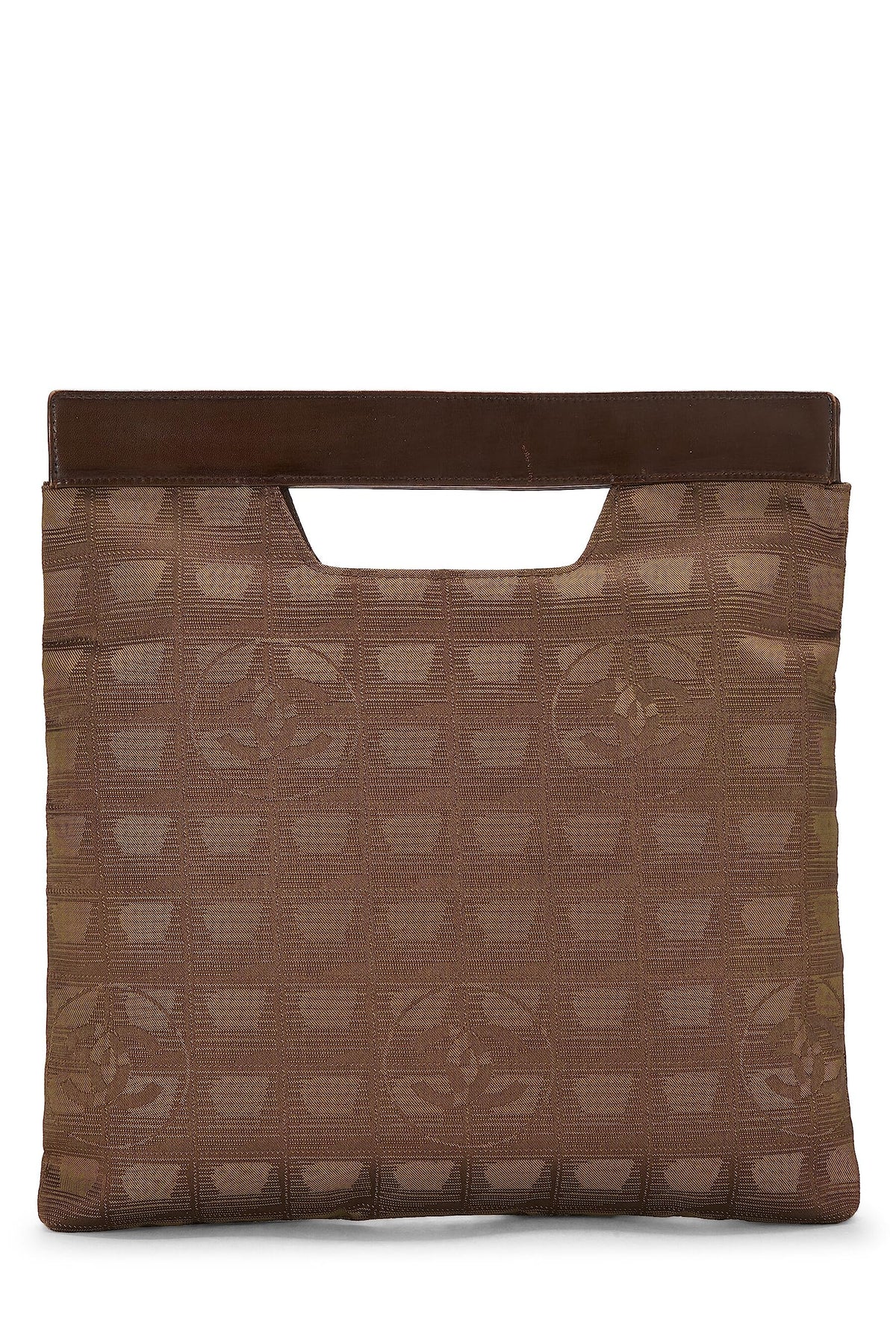 Chanel,  Green Nylon Travel Line Handbag, Green