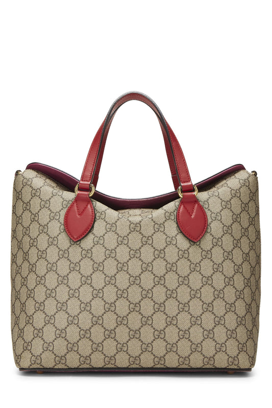 Gucci, Multicolored Original GG Supreme Canvas Linea Fold Over Bag, Multi