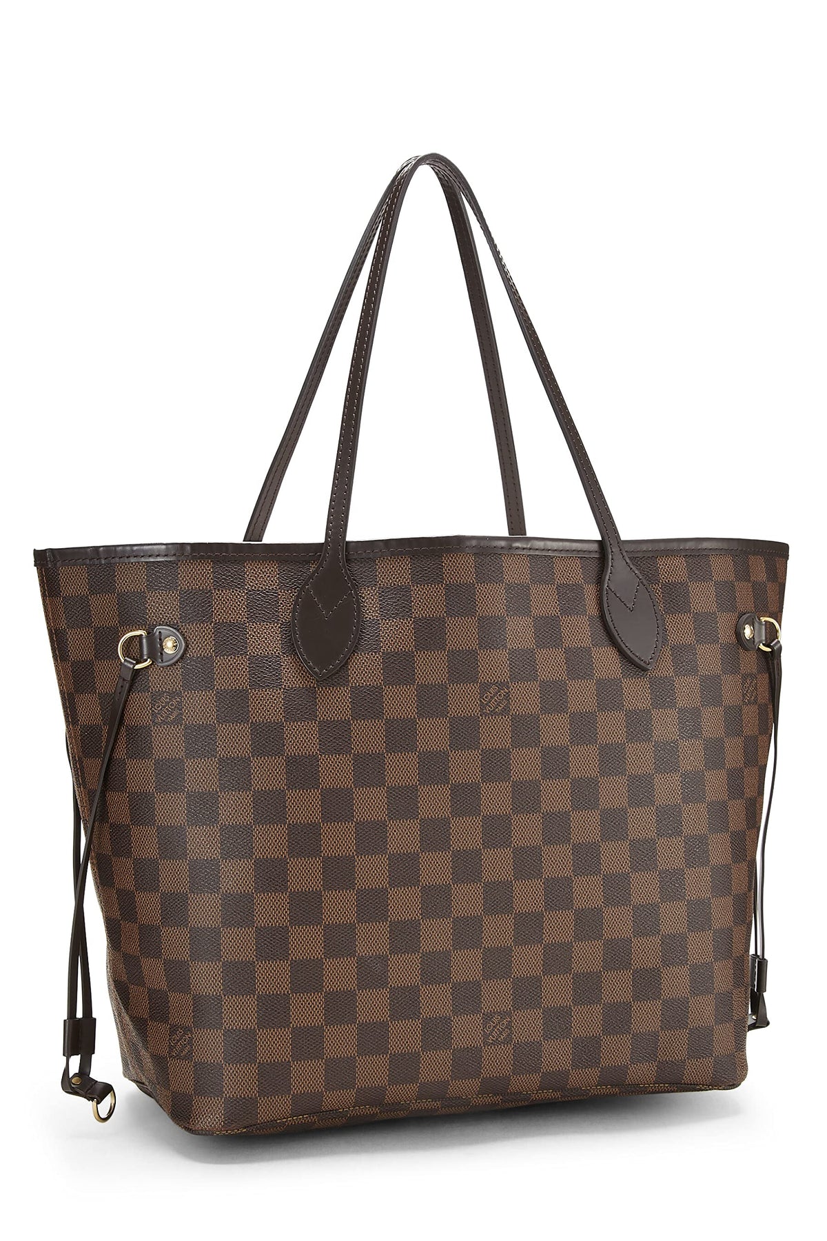 Louis Vuitton,  Damier Ebene Neverfull MM NM, Brown