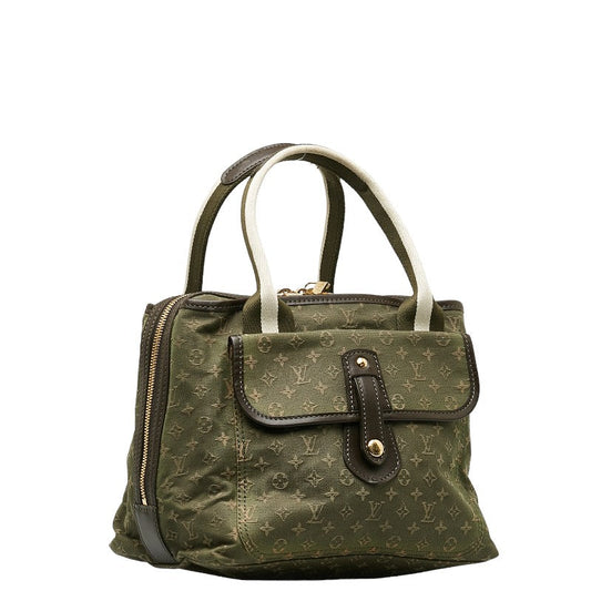 Louis Vuitton Monogram Mini Soccer Marriott Handbag M92507 Noir Karki Canvas Leather Lady Louis Vuitton