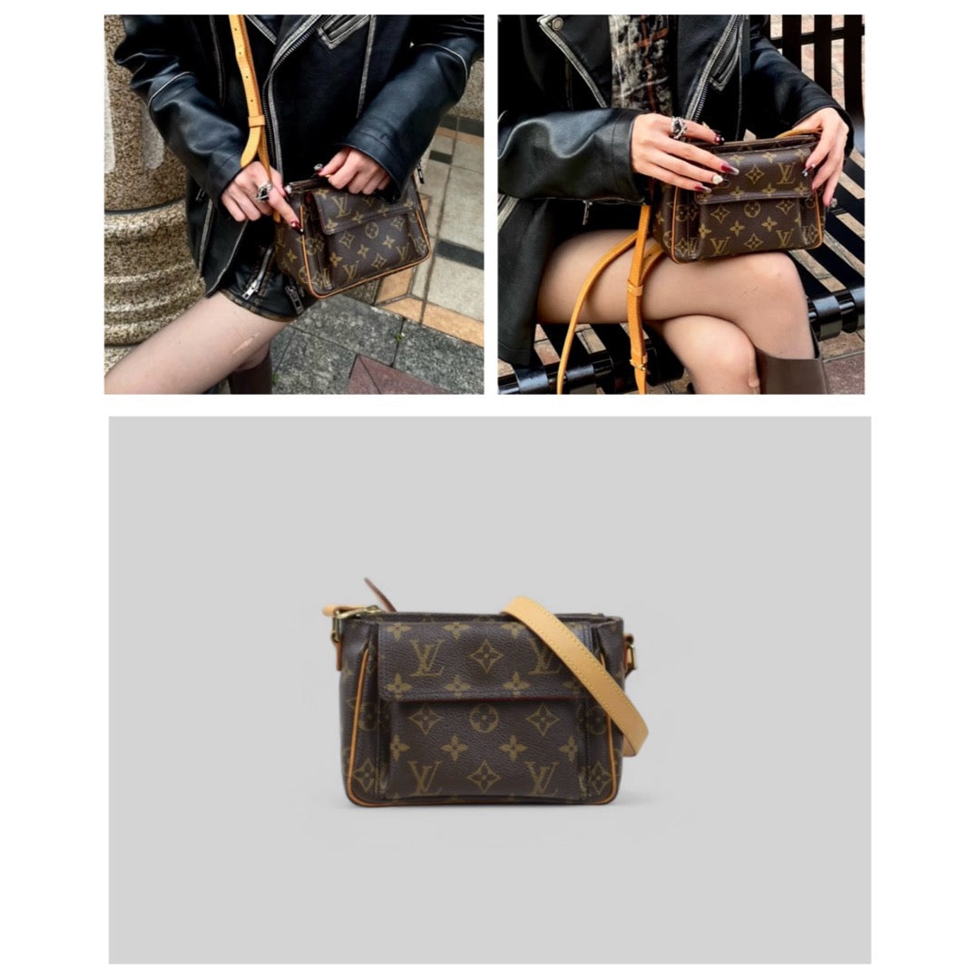 Good ( Rank AB)｜LV Monogram Viva cite PM  Shoulder Bag｜S25032622