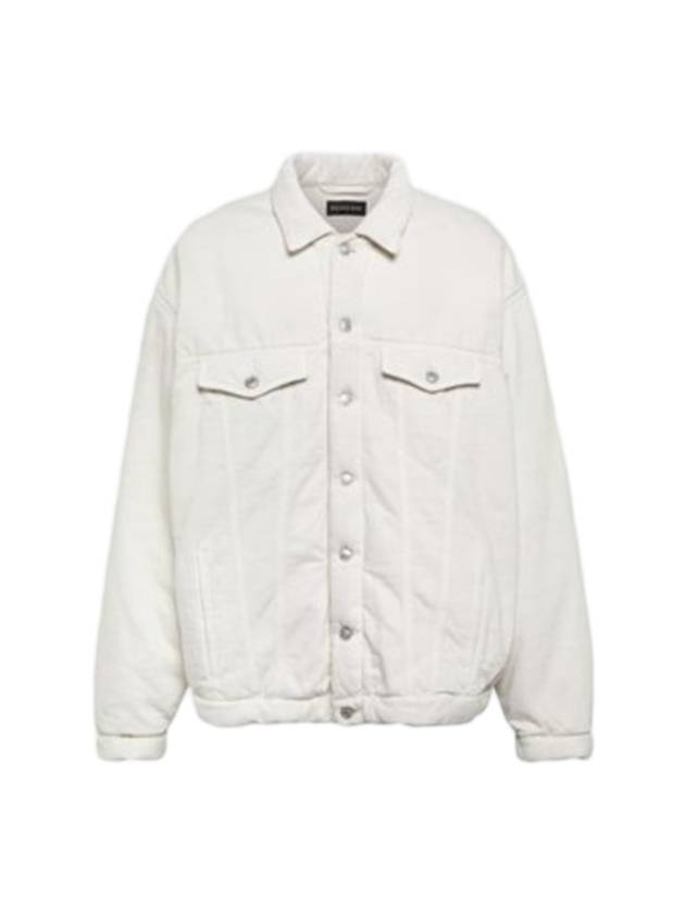 Luxury Balenciaga  Pocket Padding White