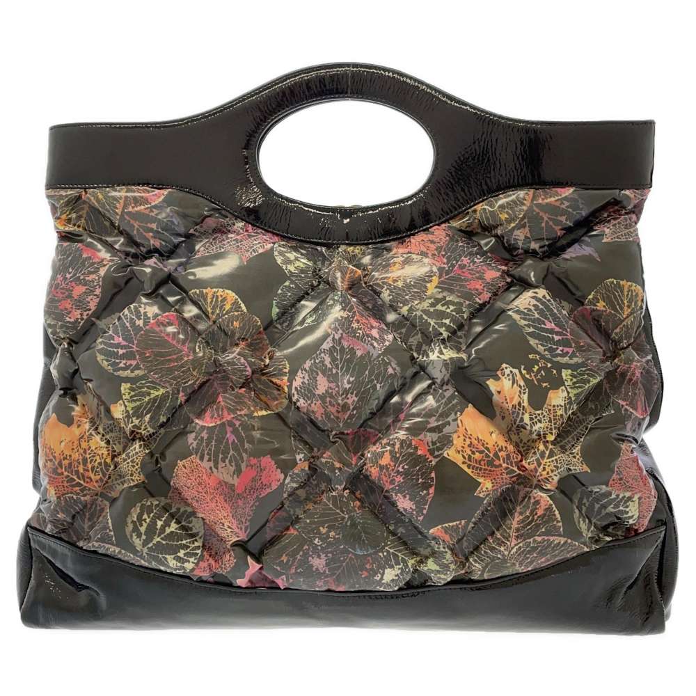 CHANEL CHANEL31 large shopping bag Black Patent Leather