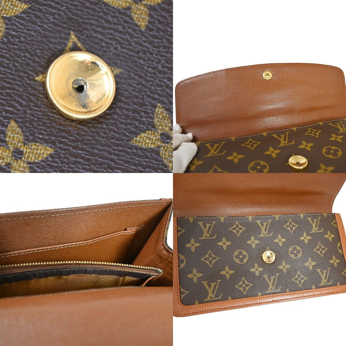 LOUIS VUITTON Pochette Dame Clutch Bag