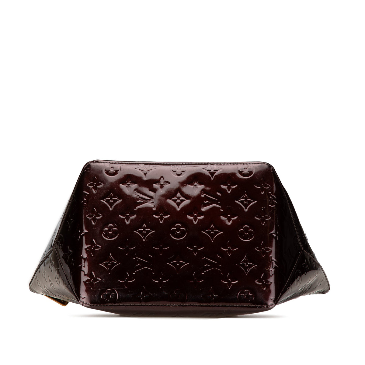 Purple Louis Vuitton Monogram Vernis Bellevue PM Handbag