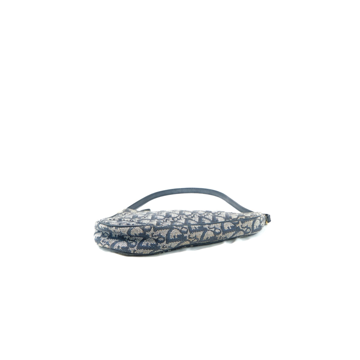 Oblique Canvas Saddle Bag