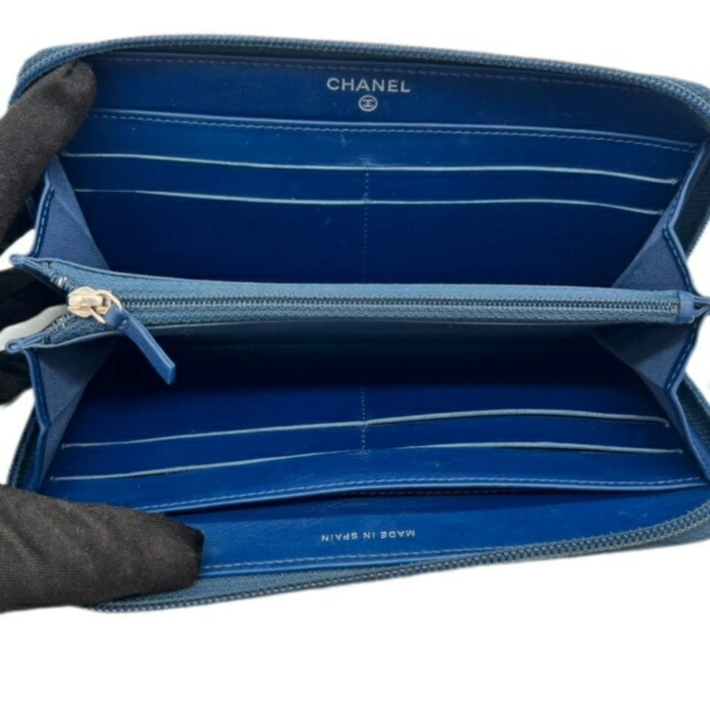Top Quality Chanel Long portefeuille zippe Wallet