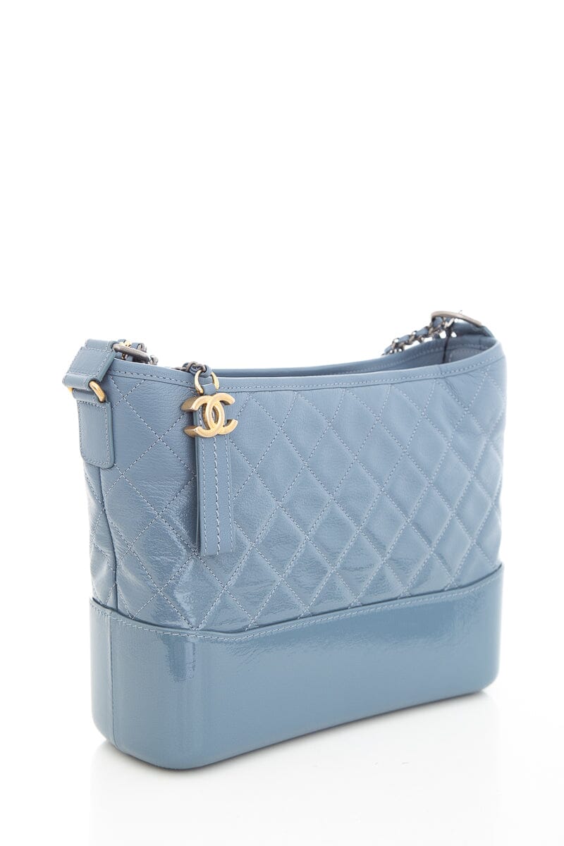 Chanel Medium Gabrielle Dusty Blue Shoulder Bag