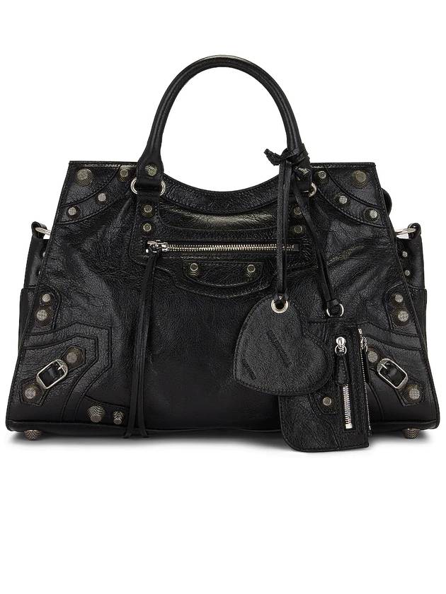 Luxury Balenciaga  Neo Cagole City Tote Bag Black