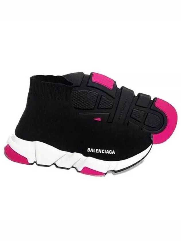 Luxury Balenciaga  Speed High Top Sneakers Black