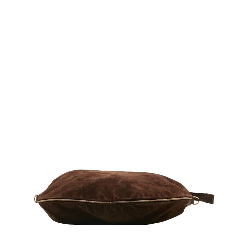 Gucci 001 115 1206 Brown Sweater Leather Lady Gucci