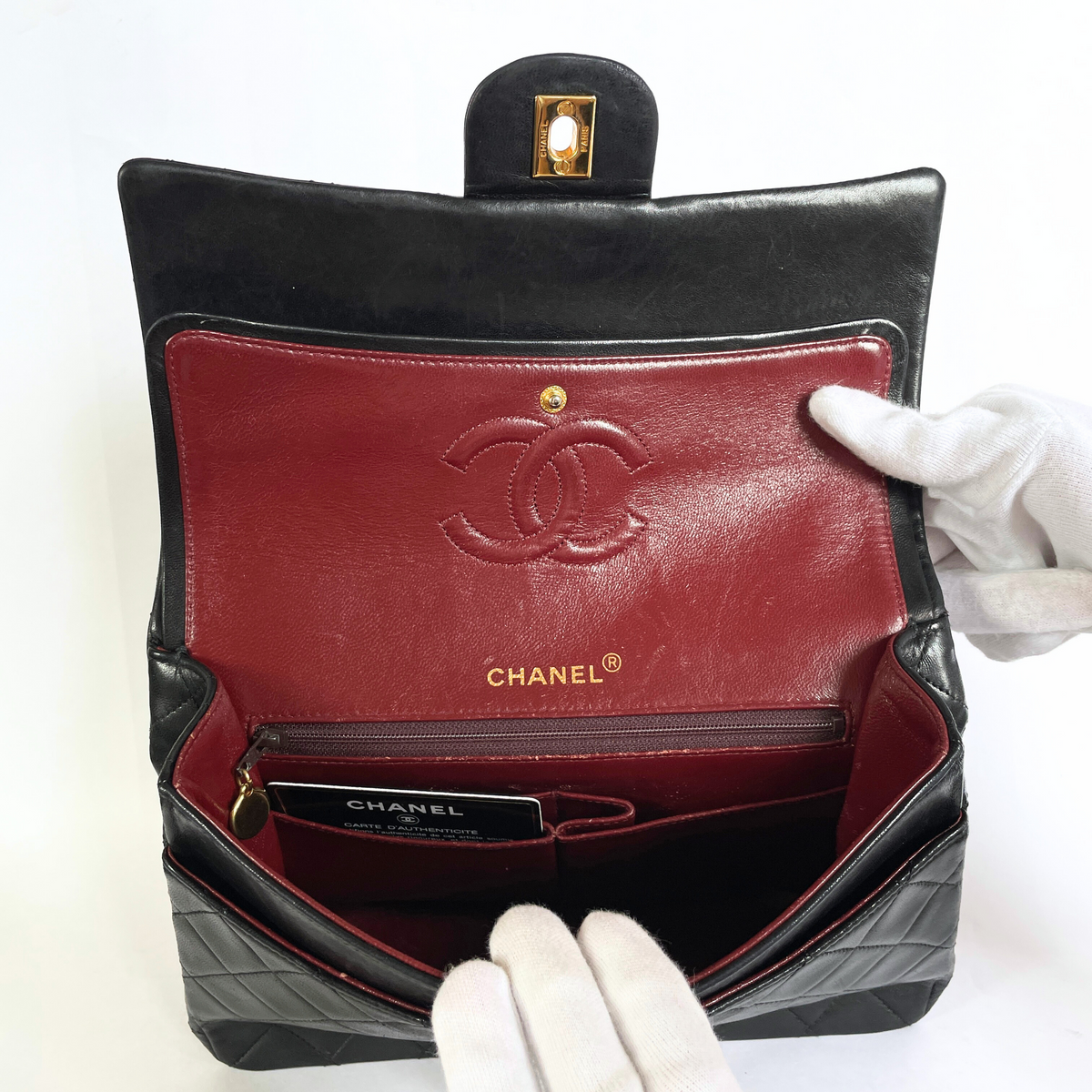 Chanel Square Medium Double Classic Flapbag